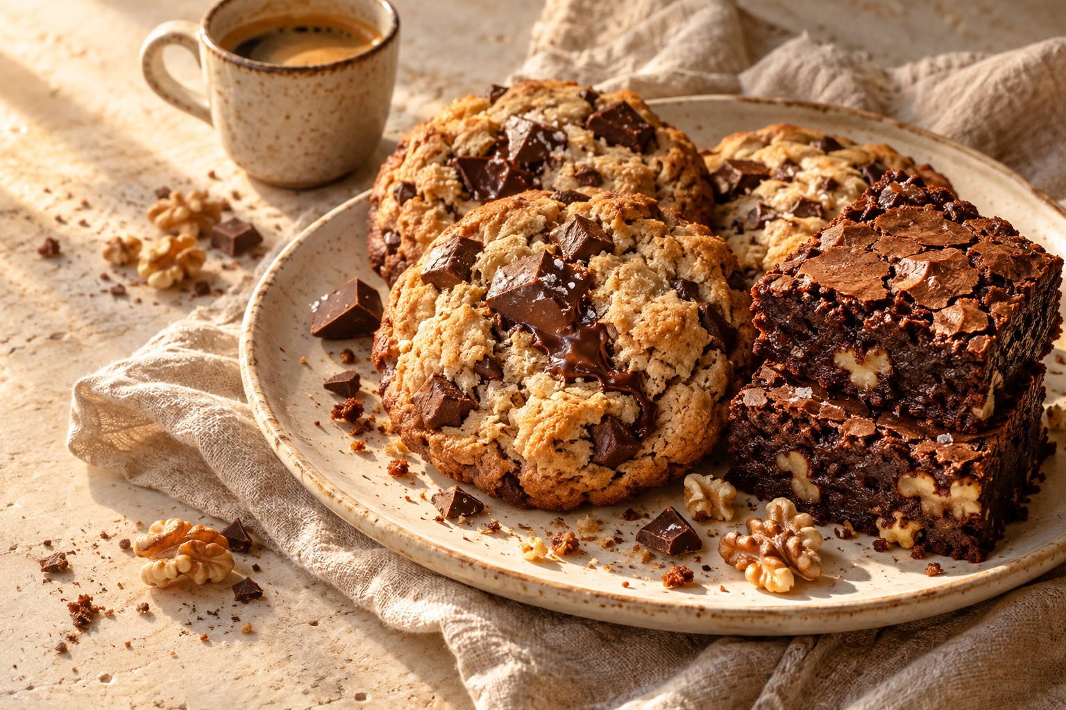 Le Cookie XXL Pépites Chocolat Noir & Fleur de Sel