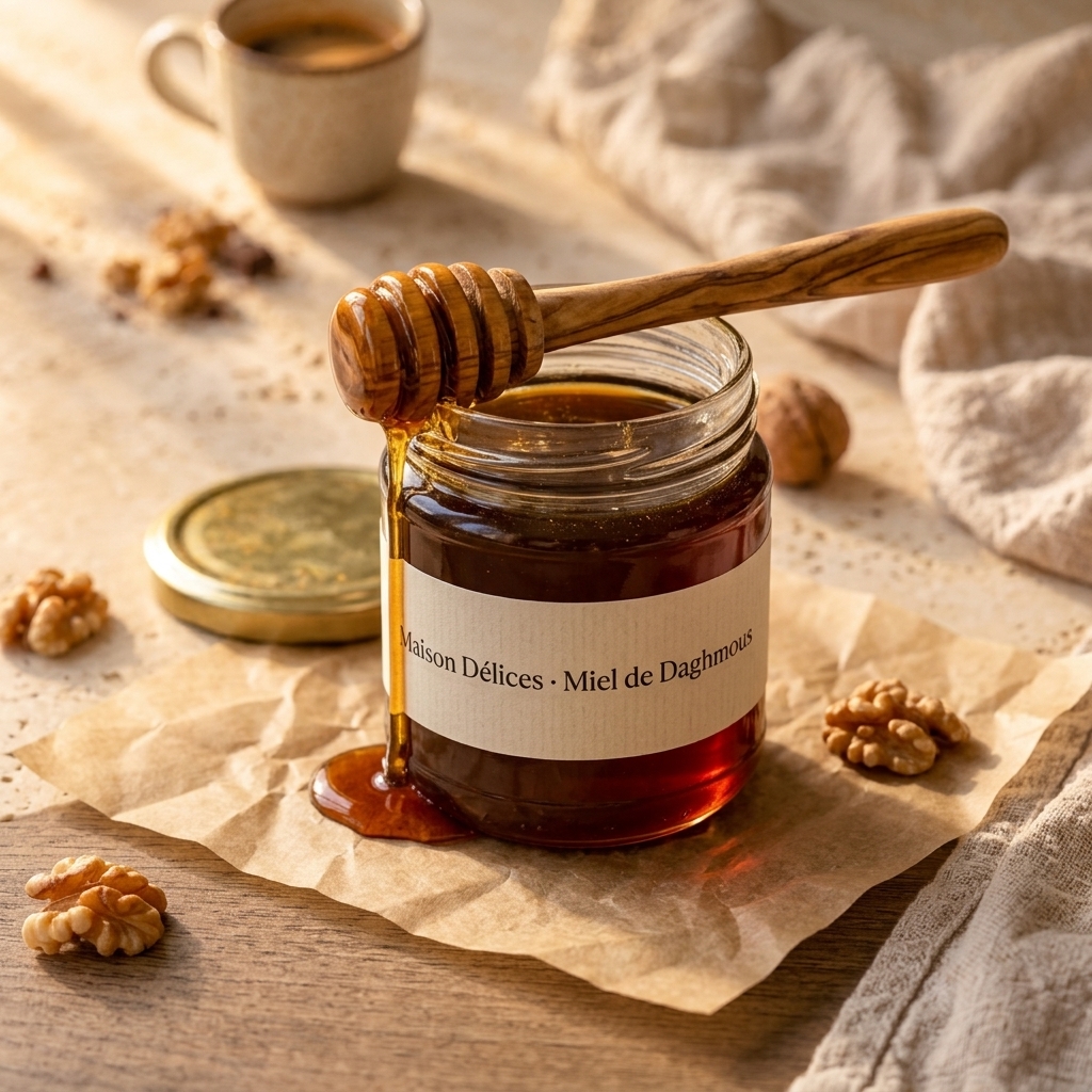Miel Pur d'Euphorbe Daghmous du Souss