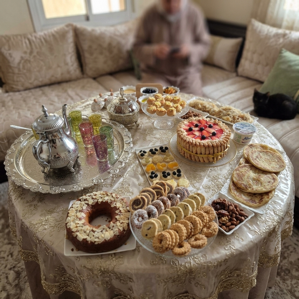 La Table de Fête & Cérémonie du Thé Marocain